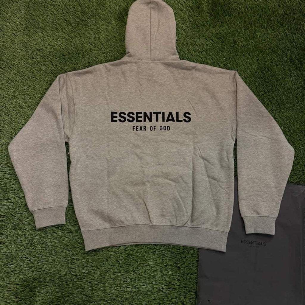 Essential Hoodie Dark Oatmeal