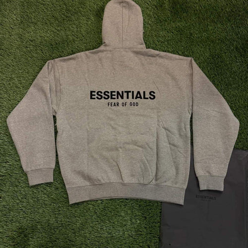 Essential Hoodie Dark Oatmeal