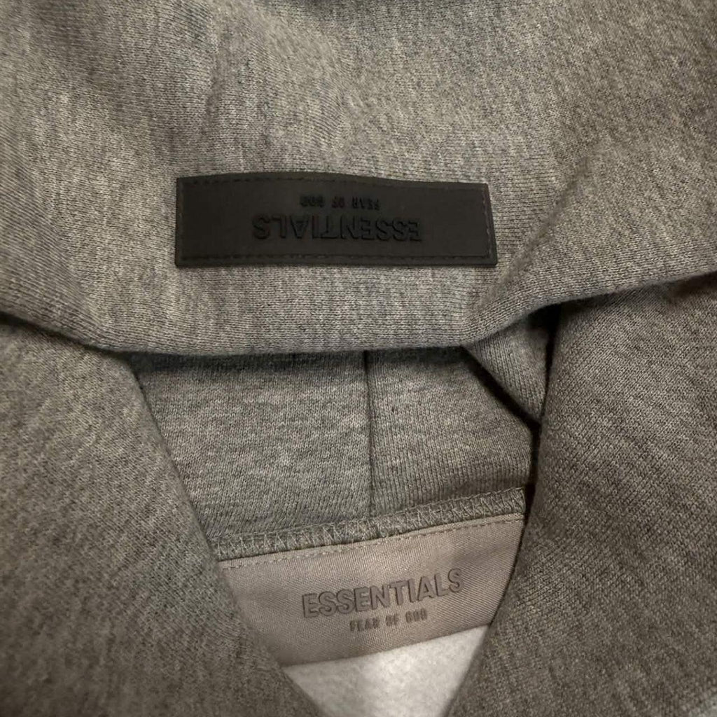 Essential Hoodie Dark Oatmeal