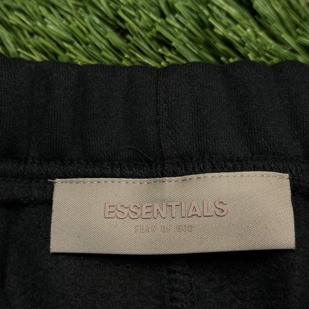 Essential Black Sweatpants Cuffed