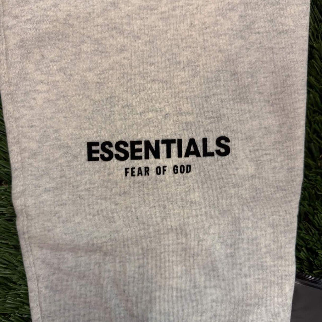Essential Pants Light Oatmeal Cuffed