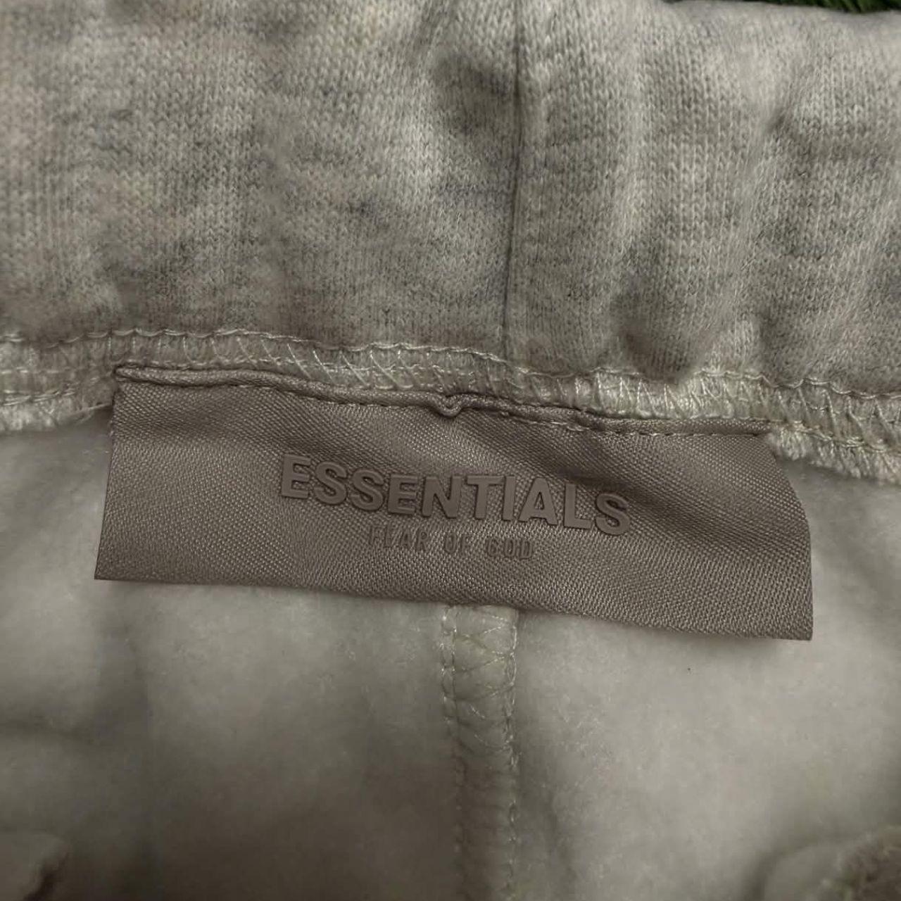 Essential Pants Light Oatmeal Cuffed