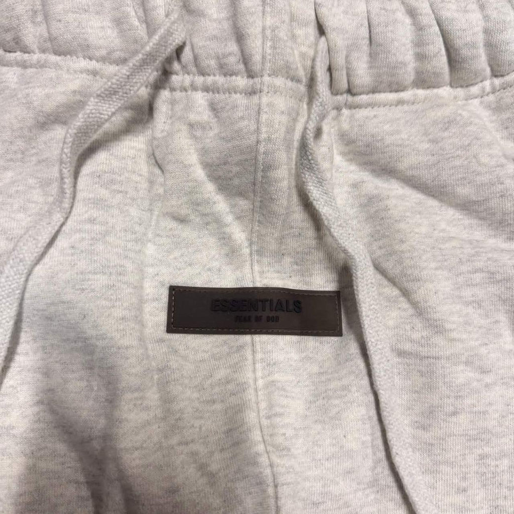 Essential Pants Light Oatmeal Cuffed
