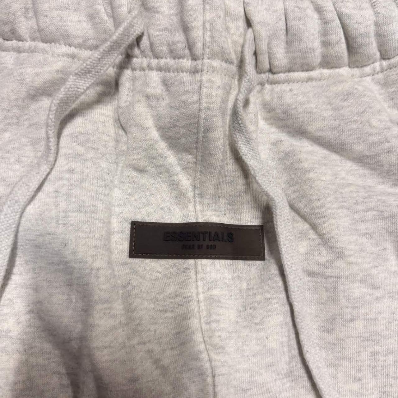 Essential Pants Light Oatmeal Cuffed