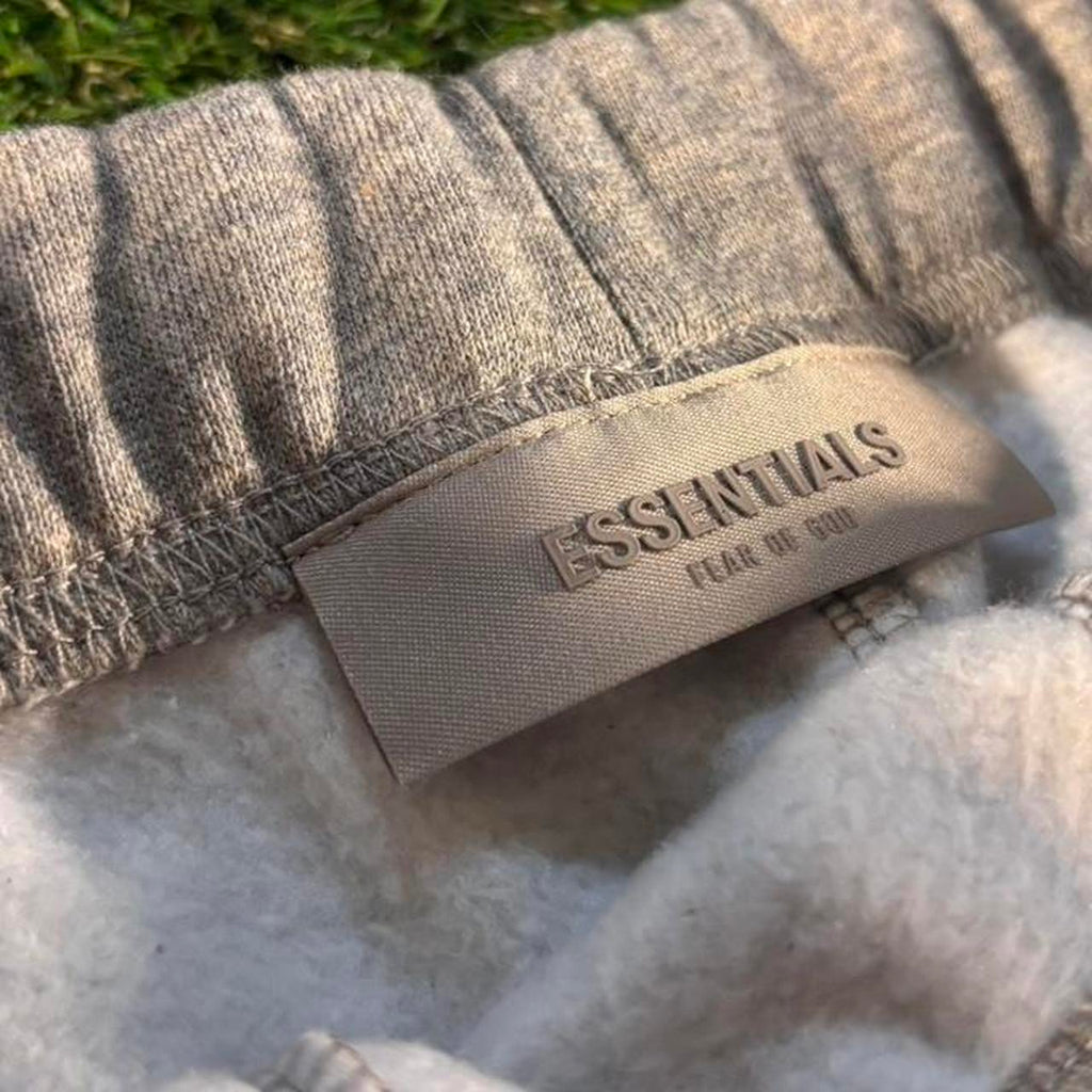Essential Pants Dark Oatmeal Cuffed