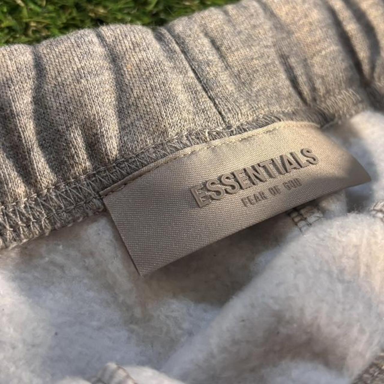 Essential Pants Dark Oatmeal Cuffed