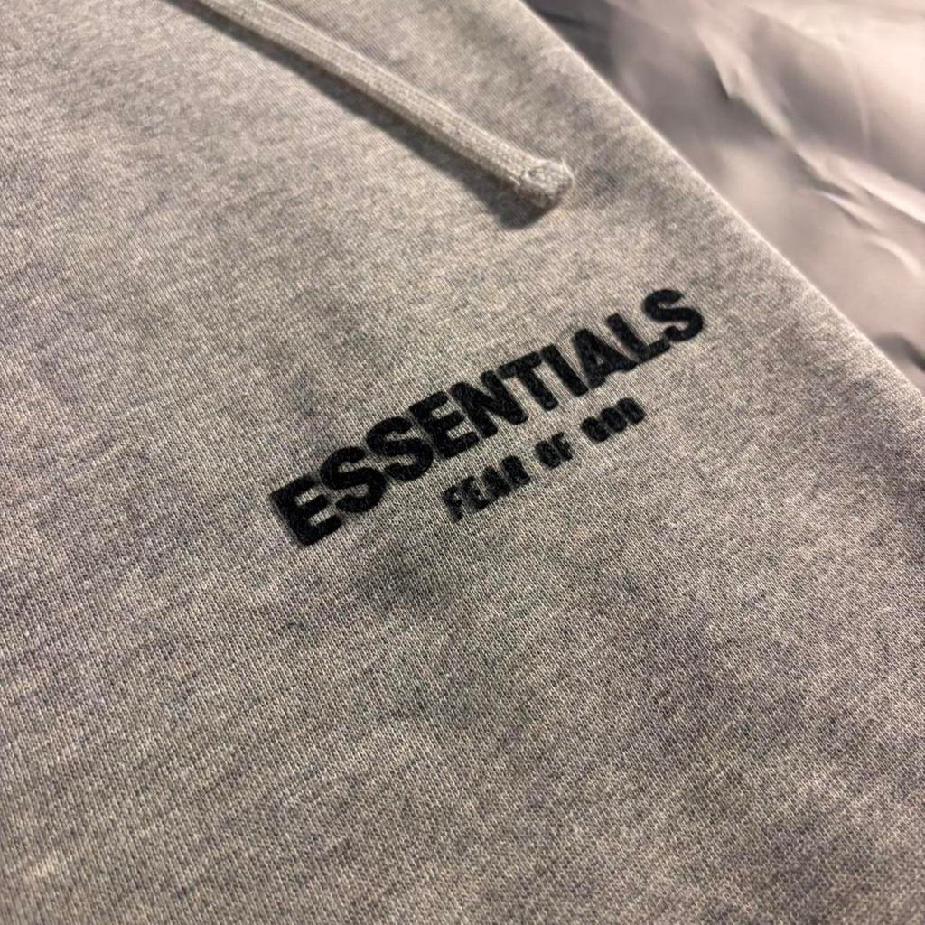 Essential Pants Dark Oatmeal Cuffed