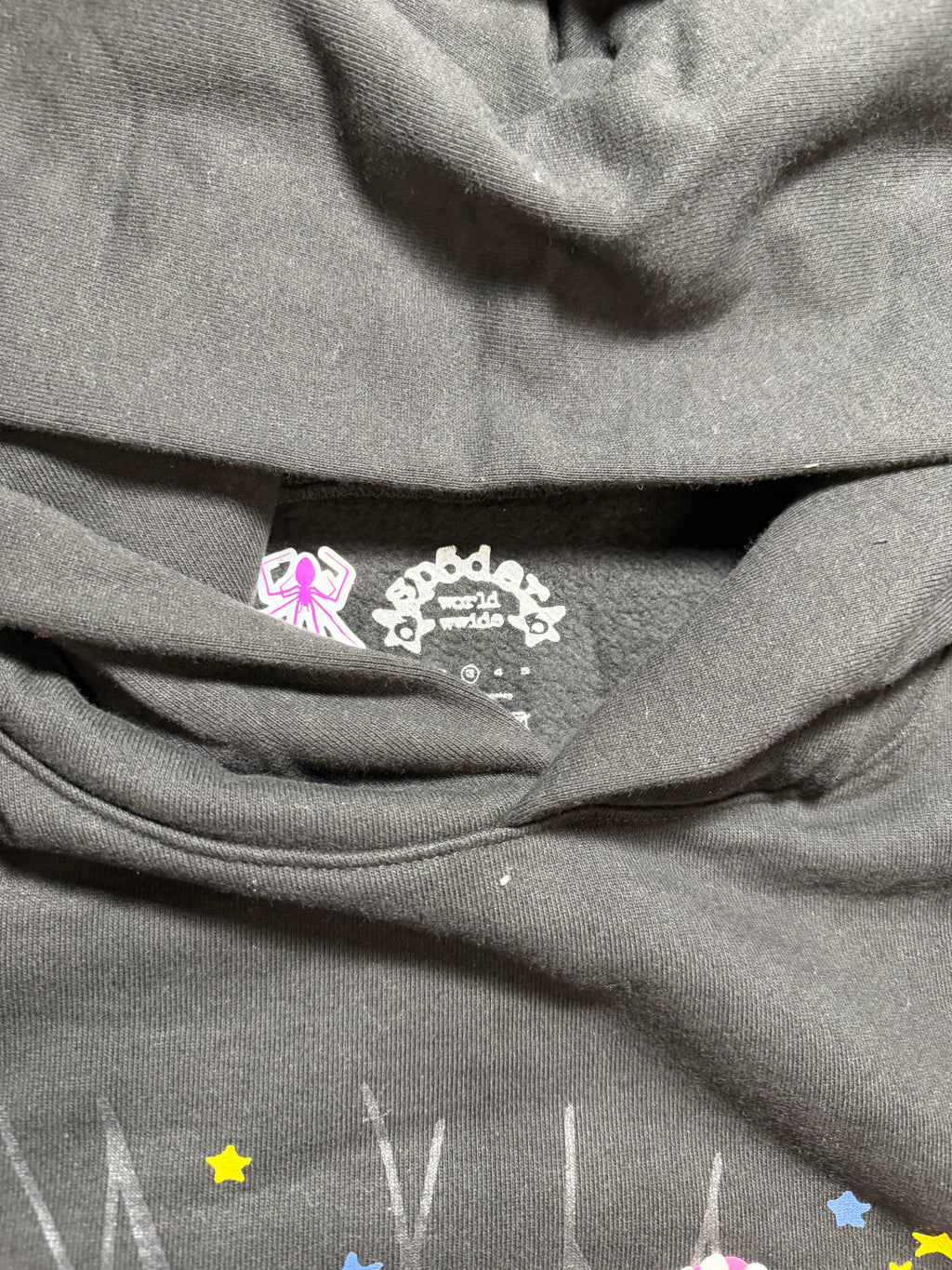 Sp5der Hoodie Black V2