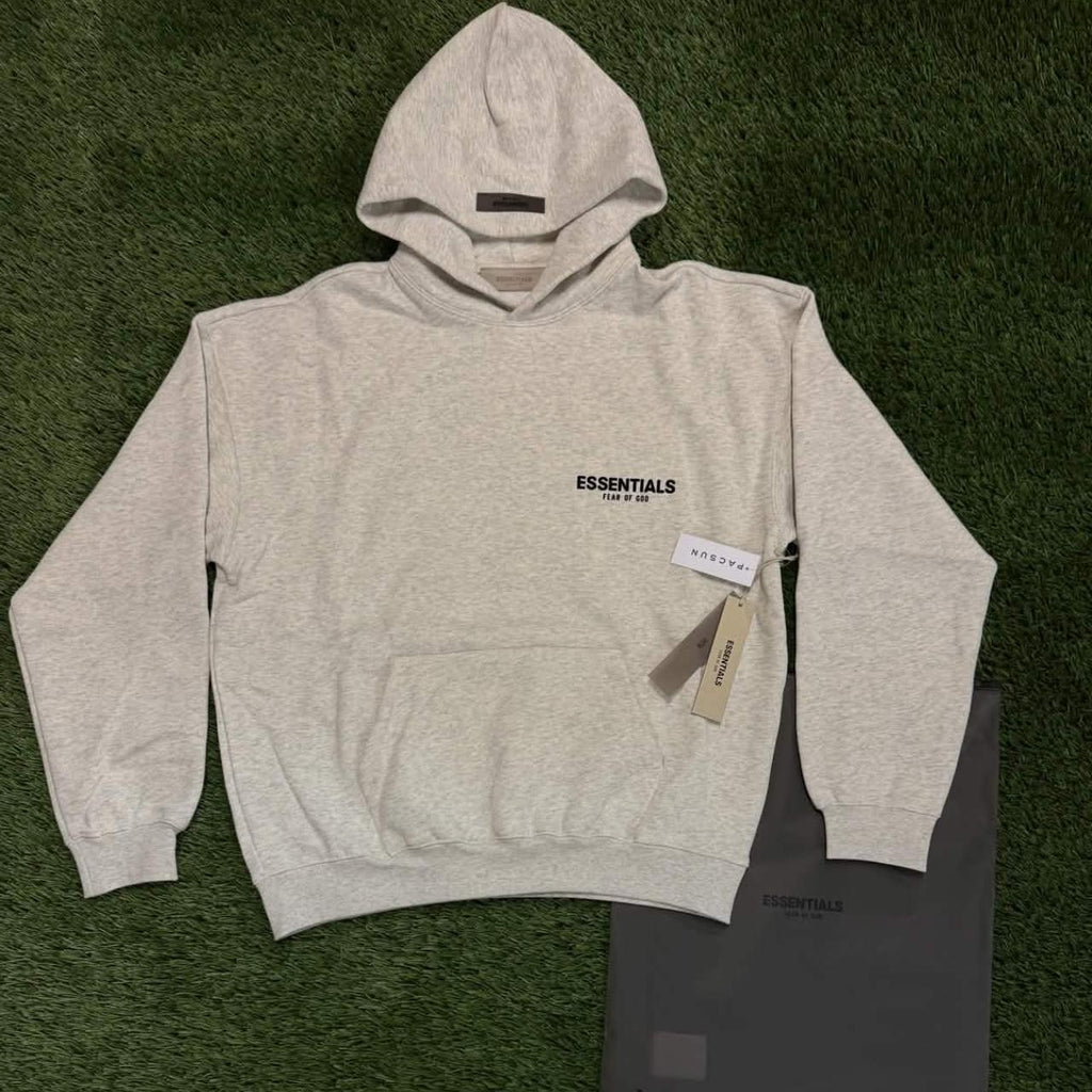 Essential Hoodie Light Oatmeal
