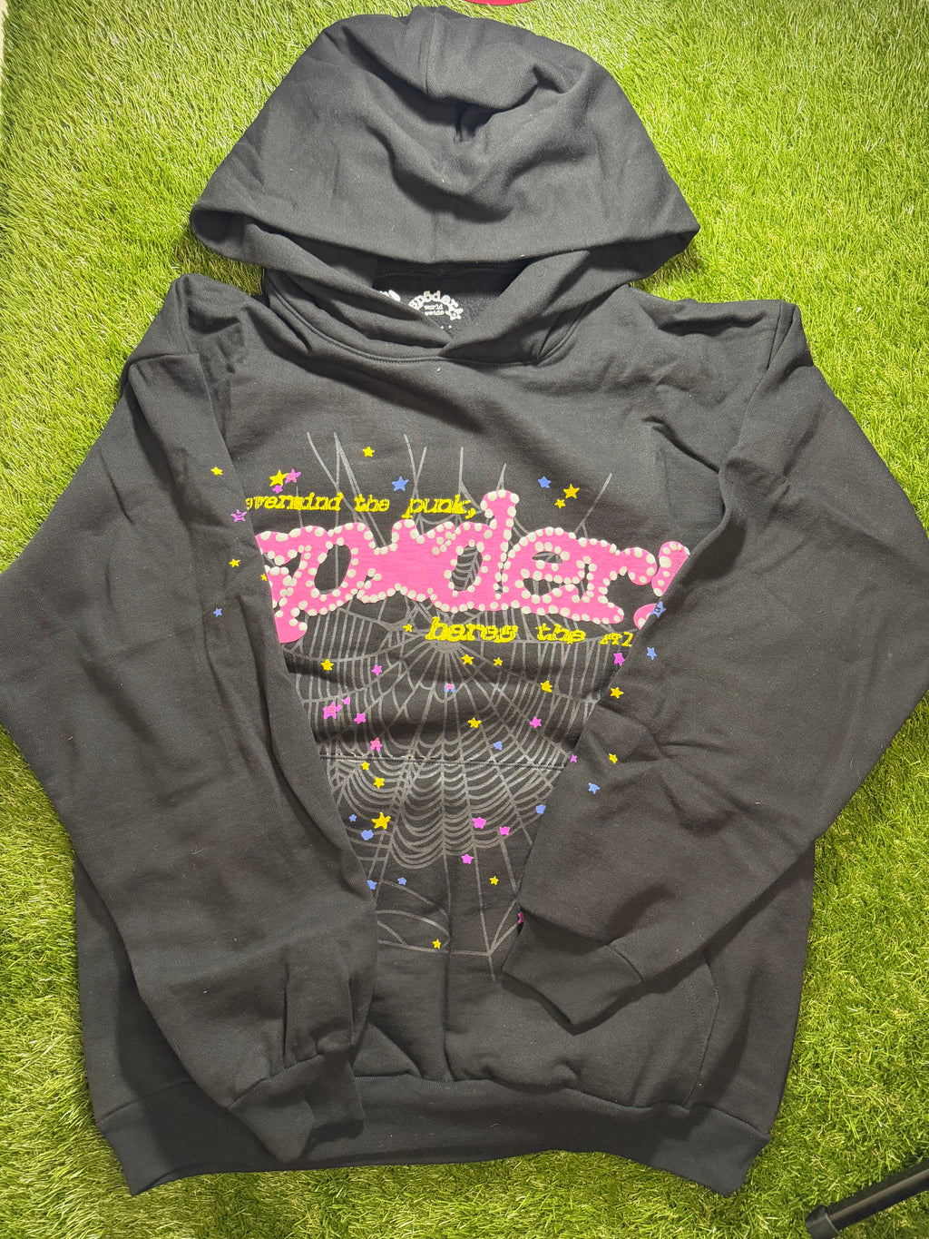Sp5der Hoodie Black V2